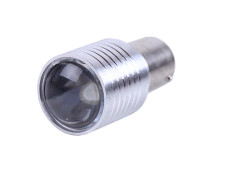 Лампа діодна лінза стопа двоконтактна S25 білий - AM