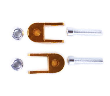 Подовжувач заднього амортизатора, к-т 2 шт.: 25 мм, золотий - AM