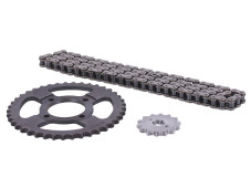 Зірки+ланцюг трансмісії 428H - Дельта