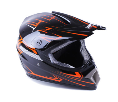 Шолом MD-905 чорно-червоний size L - VIRTUE