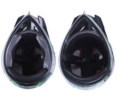 Шолом MD-905 чорно-червоний size L - VIRTUE