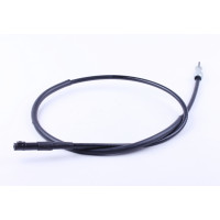 Трос спидометра L-1070 мм (верх квадрат - внутрення резьба, низ вилка - под болт) - ТАКТ