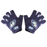 Моторукавички YM001-15 (короткі) чорні з білим size L