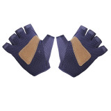 Моторукавички YM001-15 (короткі) чорні з білим size L