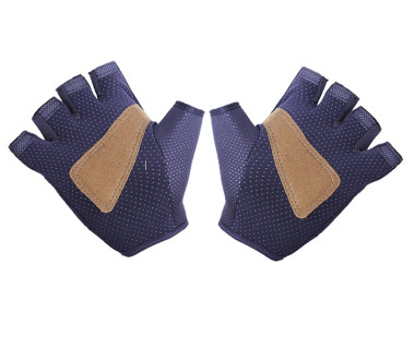 Моторукавички YM001-15 (короткі) чорні з білим size L