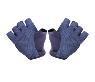 Моторукавички YM001-15 (короткі) чорні з білим size L