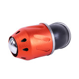 Фильтр нулевой "Пуля" бордо Ø42 мм 45° - АМ