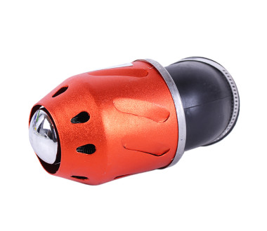 Фильтр нулевой "Пуля" бордо Ø42 мм 45° - АМ