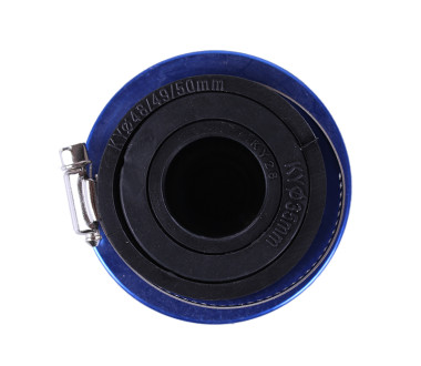 Фільтр нульовий KM синій Ø48-50/35/28 мм прямий - АМ