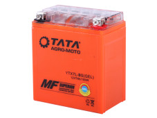 Акумулятор гелевий, 7АH МОТО UTX7L-BS, помаранч., 113*70*132 мм - OUTDO