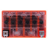 Акумулятор гелевий, 7АH МОТО UTX7L-BS, помаранч., 113*70*132 мм - OUTDO