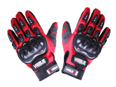 Моторукавички VIRTUE червоні size L