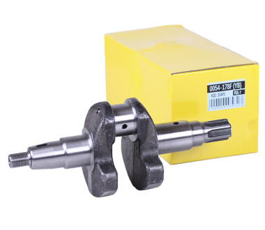 Колінвал голий під шліци діаметр 25 мм - 178F Y-BOX