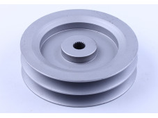 Шків ременя редуктора ведений 2 струмки - 168F-170F