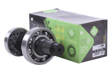 Коленвал в сборе (подшипники 6310/6210, шестерня) - 180N - TTG