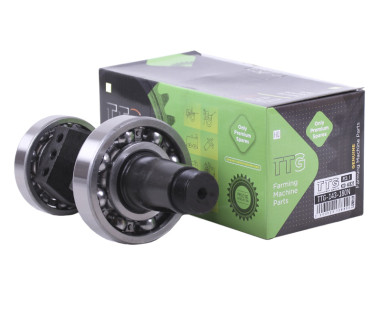 Колінвал у зборі (підшипники 6310/6210, шестерня) - 180N - TTG