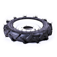 Колесо в зборі 4.00*12 (під 5 болтів) "ялинка" - мототрактор ТАТА