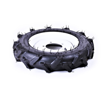 Колесо в зборі 4.00*12 (під 5 болтів) "ялинка" - мототрактор ТАТА