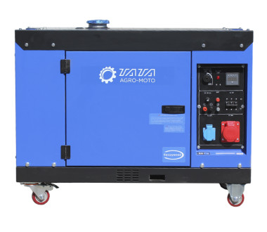 Генератор безшумный дизельный TΛTΛ JM10000TD 6.5/6.8KW (однофазный, со свечой накала)