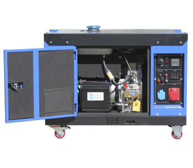 Генератор безшумный дизельный TΛTΛ JM10000TD 6.5/6.8KW (однофазный, со свечой накала)