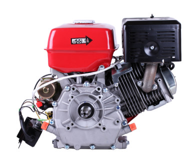 Двигун бензиновий 192FE ТАТА з електростартером (вихід валу під шпонку, 25 мм) 16 к.с.