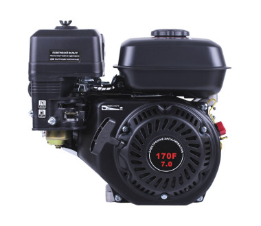 Бензиновий двигун 170F ТТ (з виходом валу під шліць, 25 мм) 7 к.с