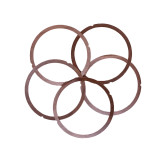 Прокладка головки циліндра метал, к-т: 5 шт. - 188D