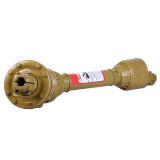 Вал карданний 6*6 шліців, 730 мм, перетин-трилимонник, з кожухом та муфтою