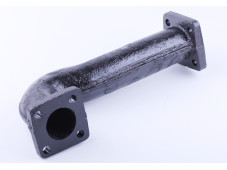 Колено выхлопной трубы 4*4 DongFeng 354/404