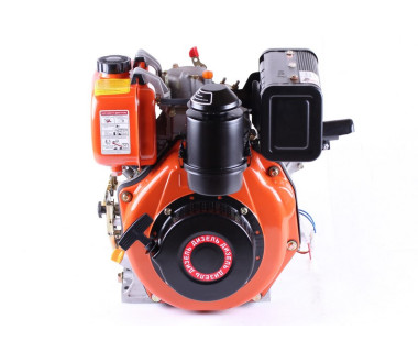 Двигун дизельний з електростартером 178FE ТТ (з виходом валу під шпонку, 25 мм) 6 к.с.