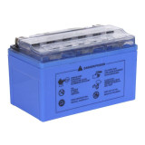 Акумулятор гелевий TTG YTX7A-BS 7АH, 150×87×94 мм синій, з дисплеєм