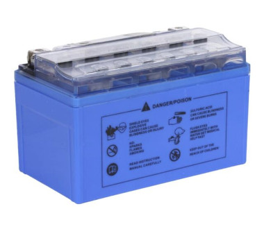 Акумулятор гелевий TTG YTX7A-BS 7АH, 150×87×94 мм синій, з дисплеєм