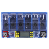 Акумулятор гелевий TTG YTX7A-BS 7АH, 150×87×94 мм синій, з дисплеєм