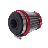 Фільтр нульовий KM червоний Ø48-50/35/28 мм прямий - АМ