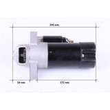 Стартер электрический Z-11 (12V) TT AGRO MOTO 195N посадка 68 mm