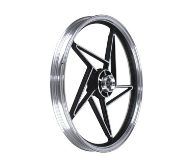 Диск задний литой, барабанный тормоз 18*1,85 (black) - СВ-125/150
