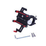 Тримач телефону (кріплення на кермо) HFCM-23 алюміній червоний