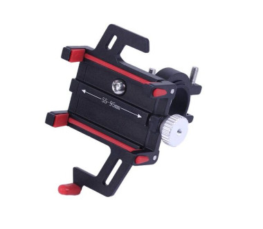 Тримач телефону (кріплення на кермо) HFCM-23 алюміній червоний