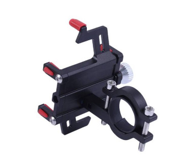 Тримач телефону (кріплення на кермо) HFCM-23 алюміній червоний