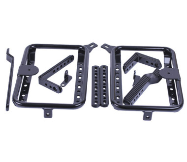 Кофры боковые для мотоцикла зеленые пластиковые (пара), 28л - YBX