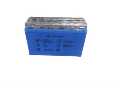 Акумулятор гелевий TTG YTX7A-BS 7АH, 150×87×94 мм синій, з дисплеєм