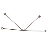 Масляні патрубки металеві, к-т: 2 шт. - 195N YBX