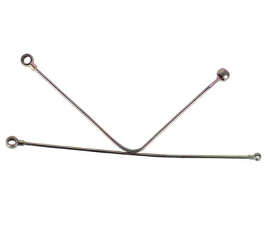 Масляні патрубки металеві, к-т: 2 шт. - 195N YBX