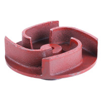 Крыльчатка мотопомпы 4 лопасти, под шпонку диаметр 20 мм