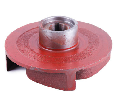 Крильчатка мотопомпи 4 лопаті, під шпонку діаметр 20 мм