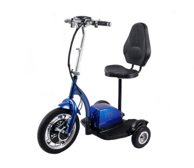 Електросамокат із сидінням (сидіння - спинка) (синій) T06-2 48v500W 12AH - SM