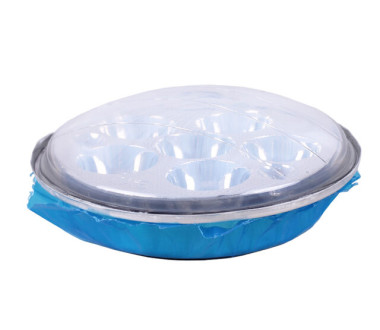 Оптика фары круглой (линза с ободом) 8+1 LED диаметр 140мм Дельта/Альфа YBX