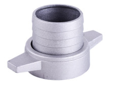 Перехідник алюмінієвий мотопомпи з фланця на шланг (тип 2) - V50 YBX