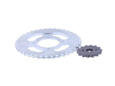 Зірка, к-т 2 шт.: ззаду + передня 39Т/14Т 428H - Альфа YBX