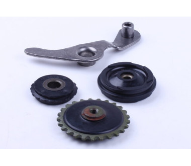 Натягувач ланцюга, к-т: 3 шт. + коромисло - Дельта/Альфа - TTG